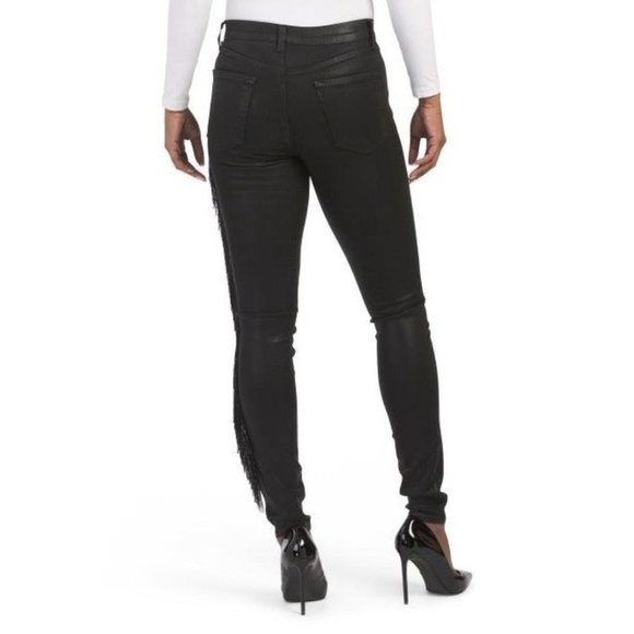 NWT J BRAND Maria High Rise Skinny Fringe Stellar Jeans Size 25 - Picture 2 of 3